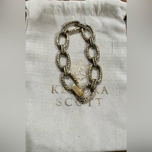 Kendra Scott Charm Bracelet in Vintage Gold